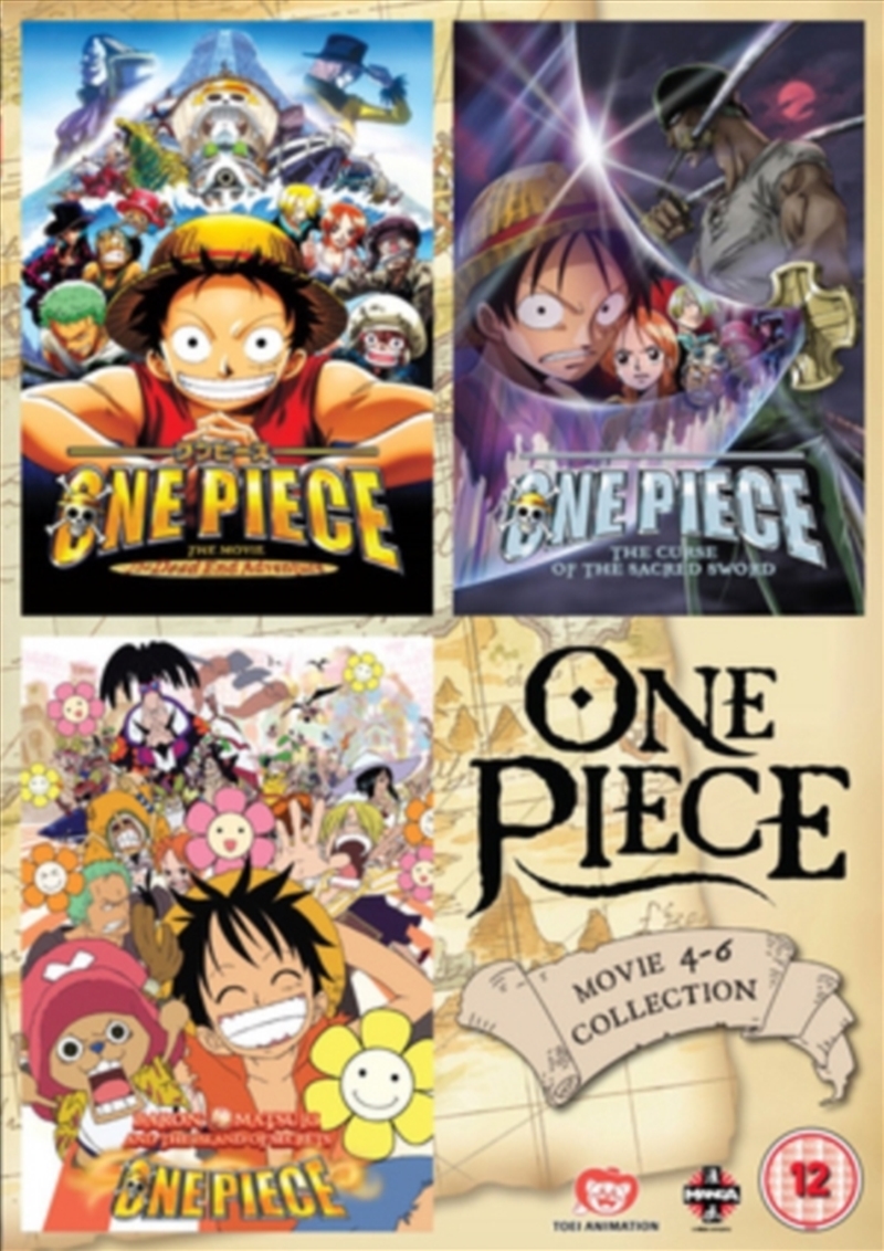 One Piece Movie Collection 2 (Films 4 to 6) (REGION 2)/Product Detail/Anime
