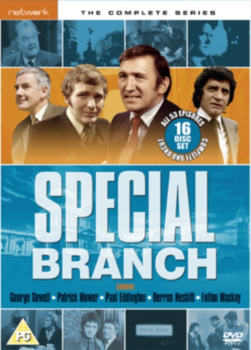 Special Branch - Series 1 to 4 Complete Collection (REGION 2)/Product Detail/Drama