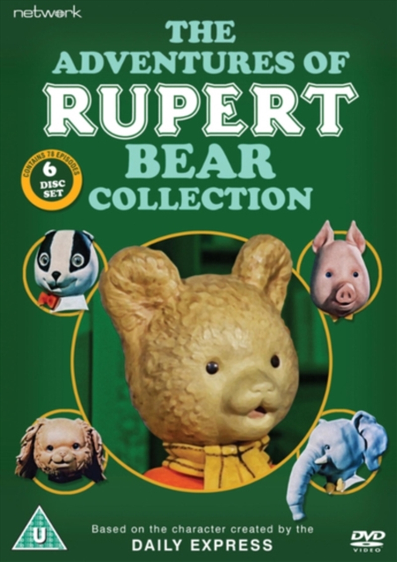 The Adventures of Rupert Bear - The Complete Collection (REGION 2)/Product Detail/Animated