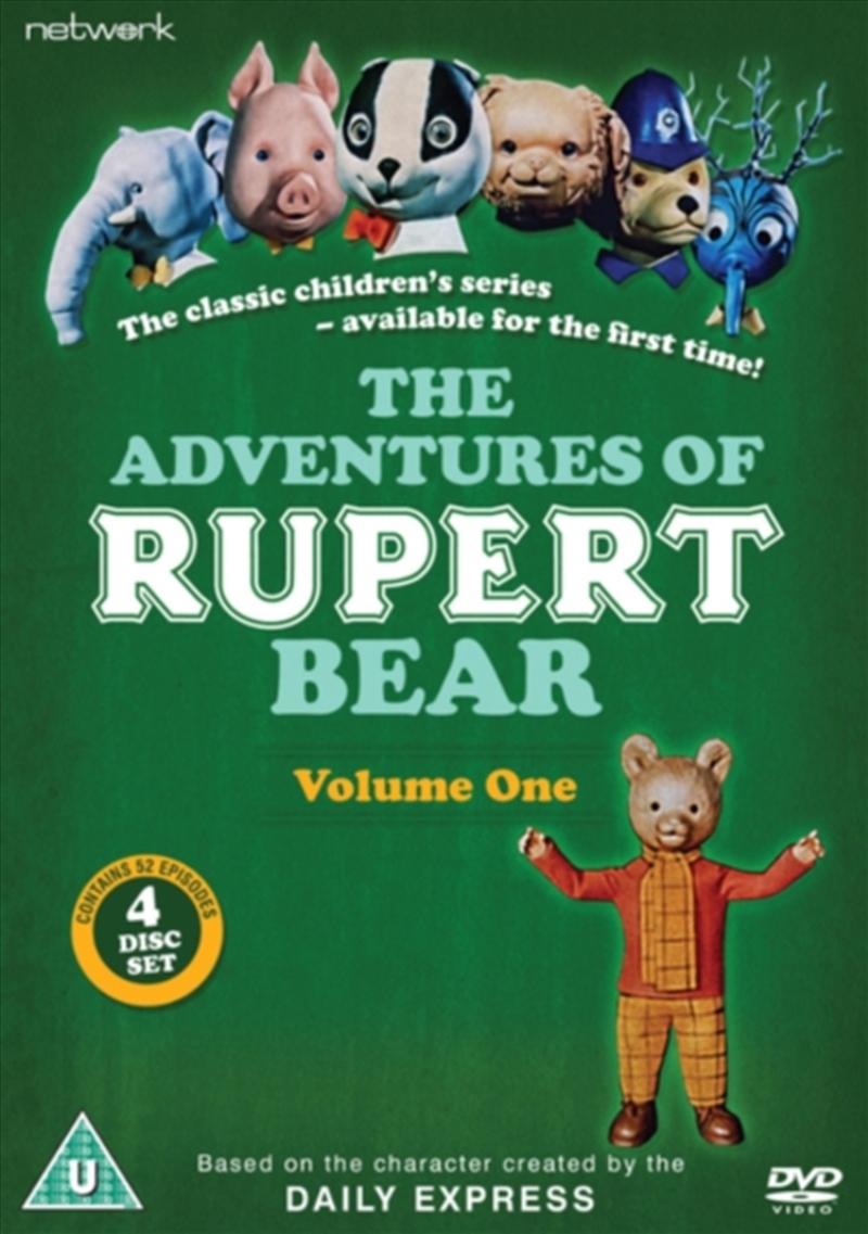 The Adventures of Rupert Bear Volume 1 (REGION 2)/Product Detail/Animated