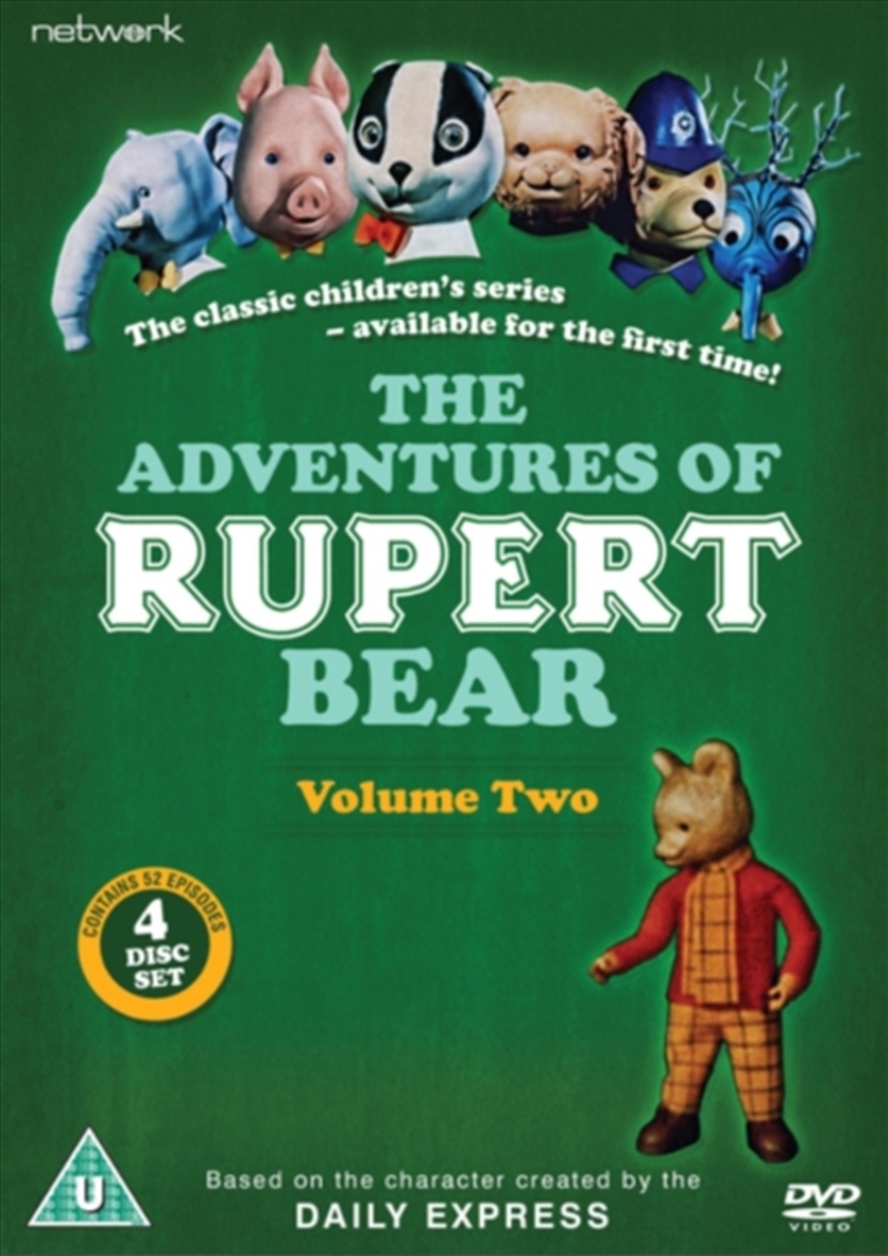 The Adventures of Rupert Bear Volume 2 (REGION 2)/Product Detail/Animated