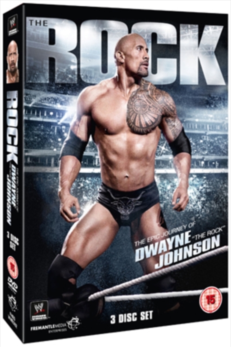 WWE - The Rock - The Epic Journey Of Dwayne (REGION 2)/Product Detail/Sport