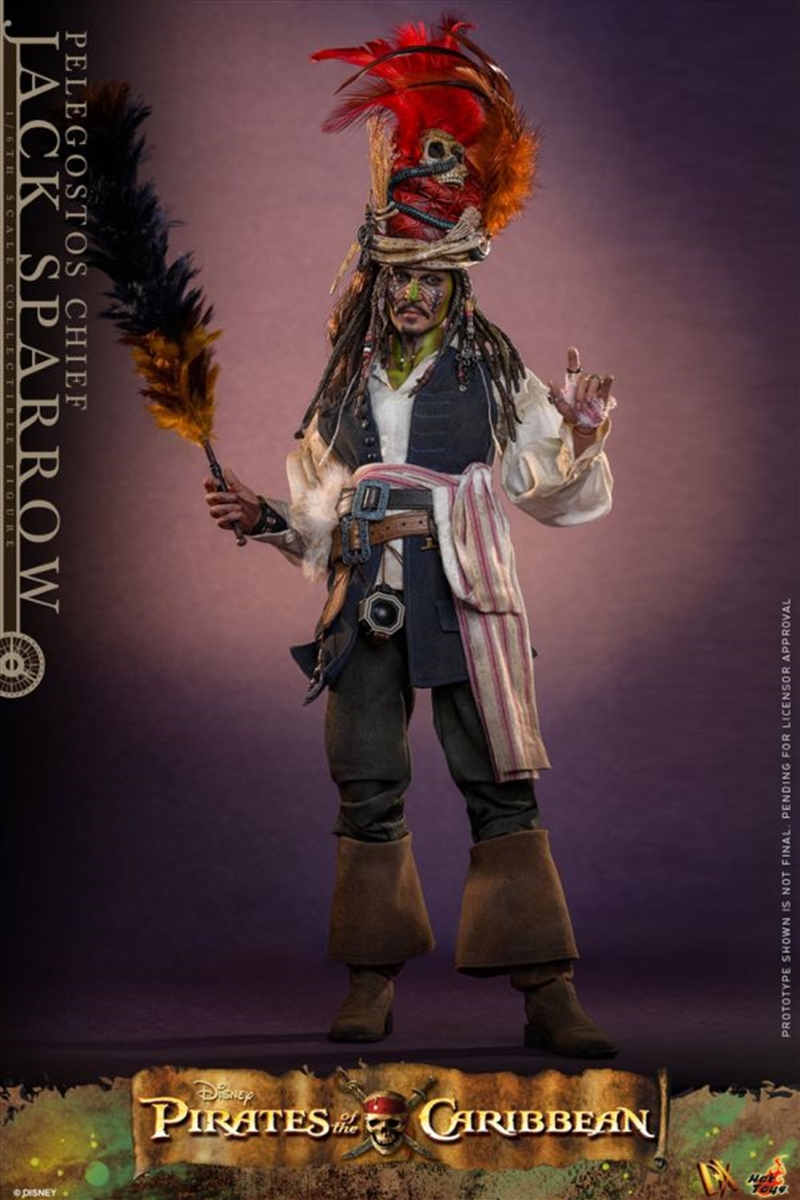 Pirates of the Caribbean 2 - Pelegostos Chief Jack Sparrow 1:6 Scale Collectible Action Figure/Product Detail/Figurines