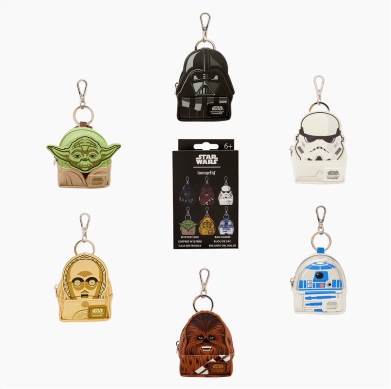 Loungefly Star Wars - Mystery Mini Backpack Bag Charms (SENT AT RANDOM)/Product Detail/Keyrings