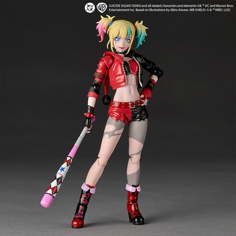 Revoltech Amazing Yamaguchi Harley Quinn Suicide Squad Isekai Ver. Action Figure/Product Detail/Figurines