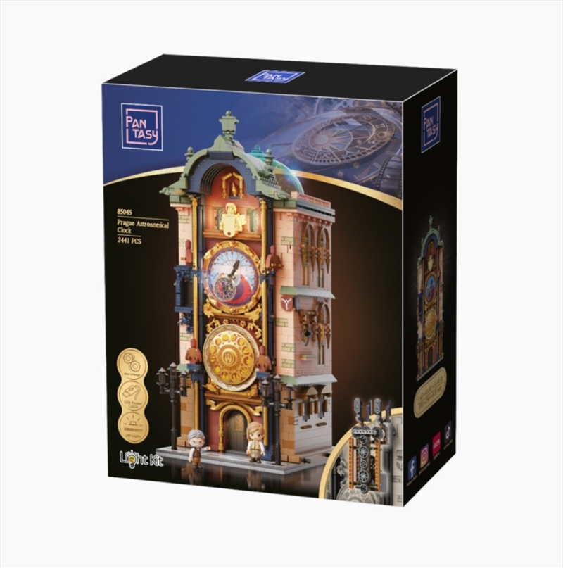 Retro Series - Prague Astronomical Clock Construction Set (2441 Pieces)/Product Detail/Figurines