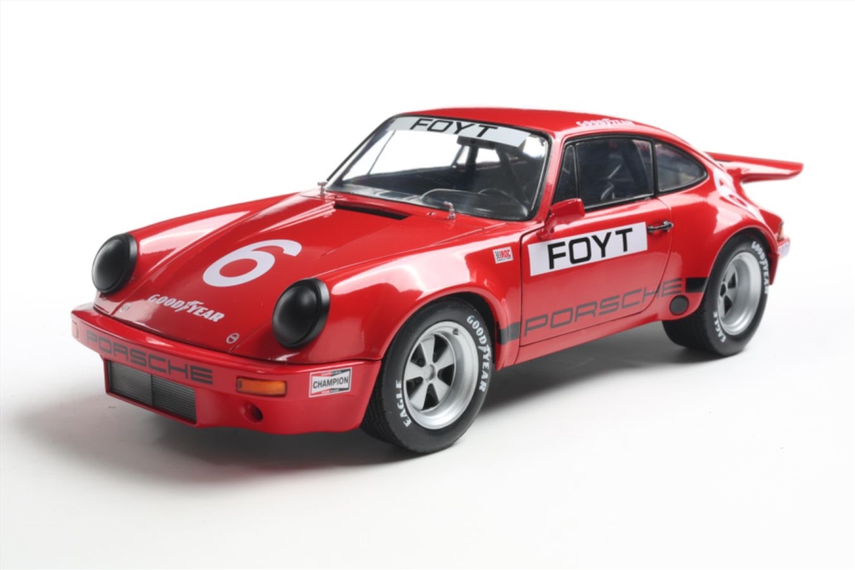 Solido Cars - 1974 Porsche 911 #6 FOYT IROC Daytona 1:18 Scale Diecast Vehicle/Product Detail/Collectables