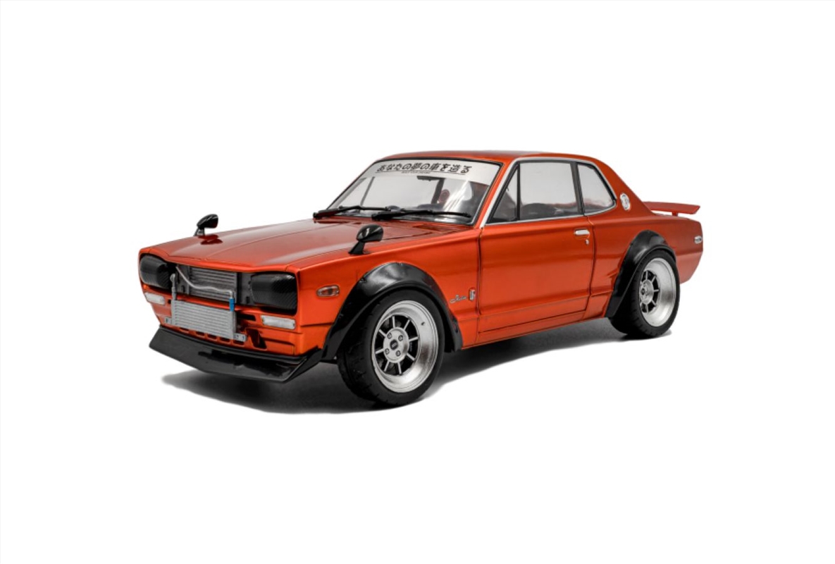 Solido Cars - 1970 Nissan Skyline (C10) Hakosuka Solido Works 1:18 Scale Diecast Vehicle/Product Detail/Collectables