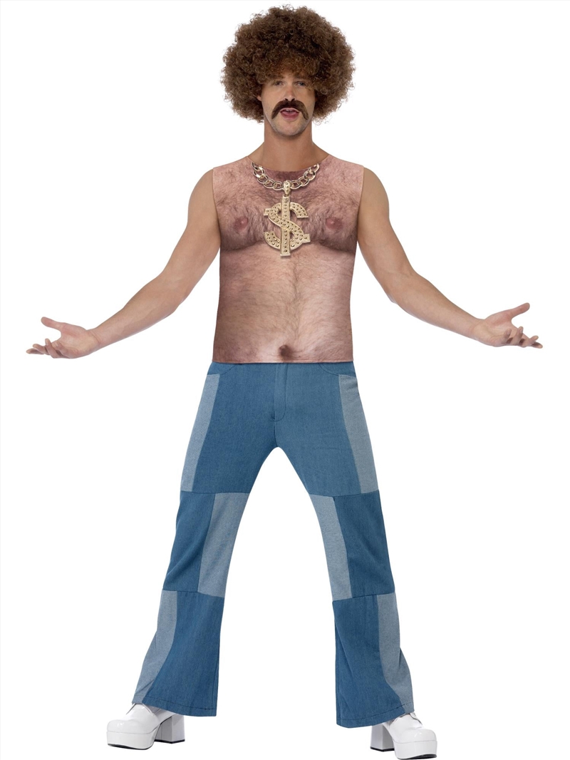 70's Hairy Chest Top - Size M/Product Detail/Costumes