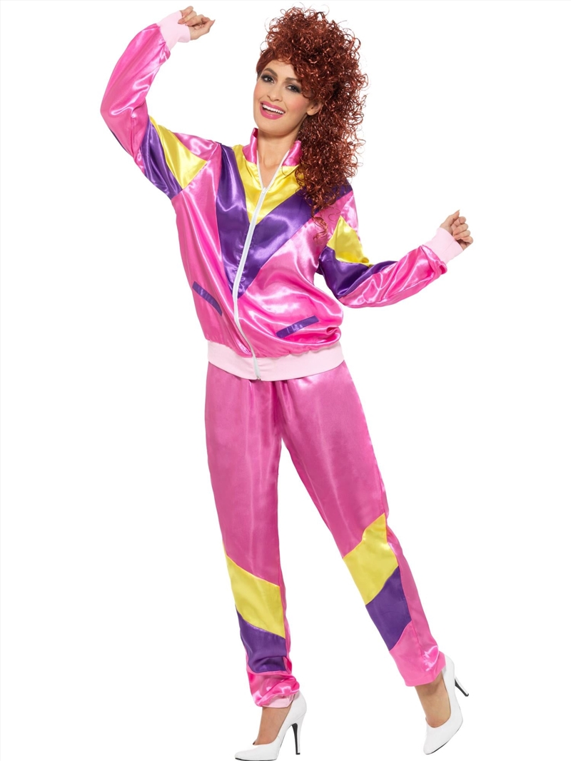 80's Height Of Fashion Women's Pink Shell Suit - Size S/Product Detail/Costumes