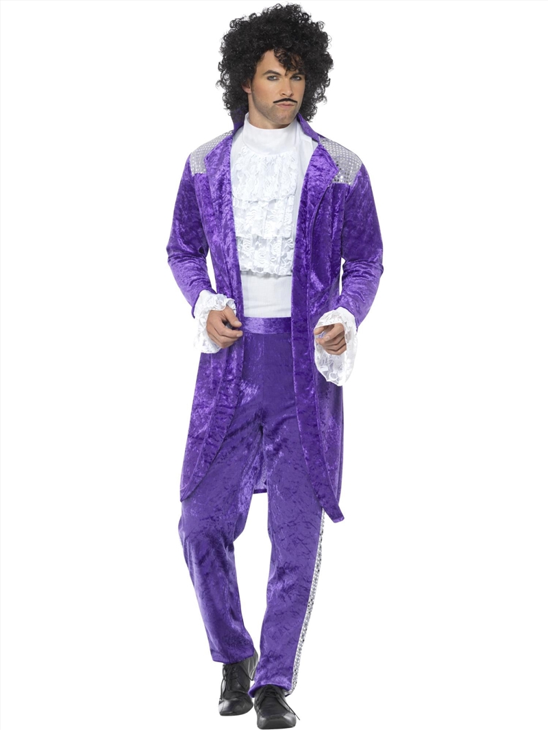 80's Purple Musician Costume - Size M/Product Detail/Costumes
