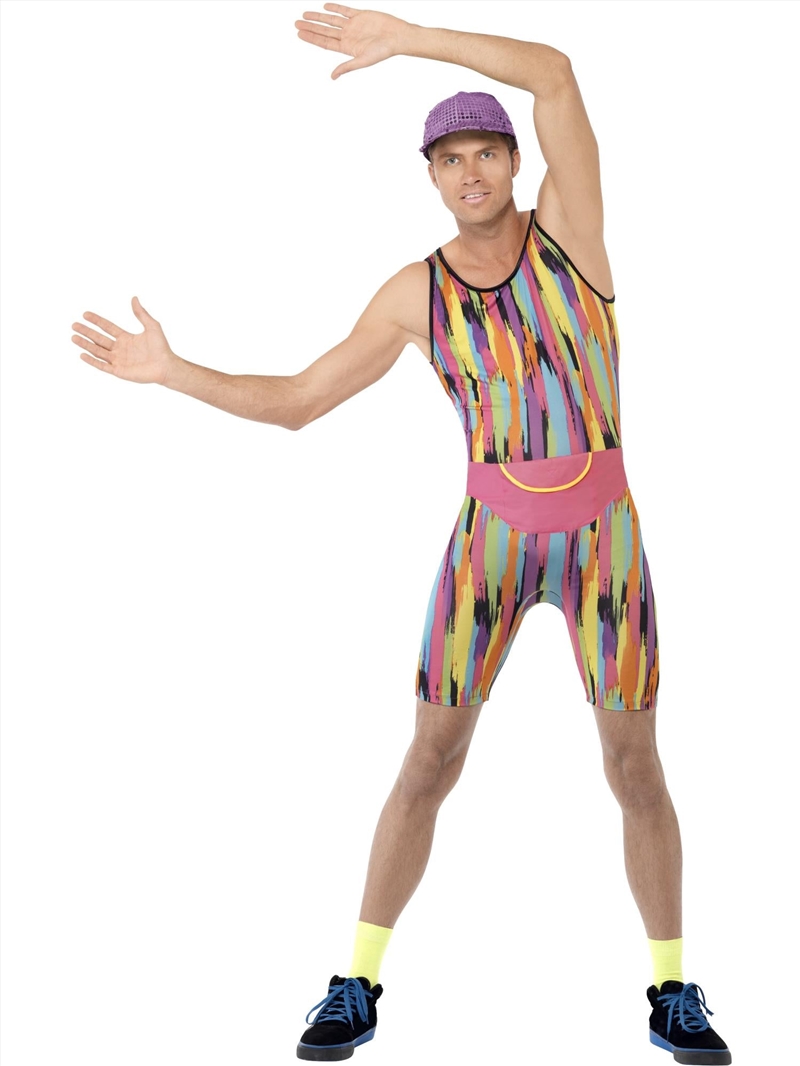 Aerobics Instructor Mens Costume - Size L/Product Detail/Costumes