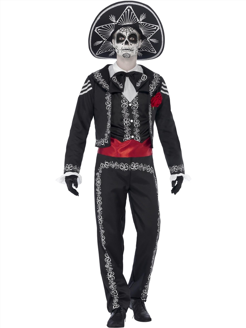 Day Of The Dead Senor Bones Costume - Size S/Product Detail/Costumes