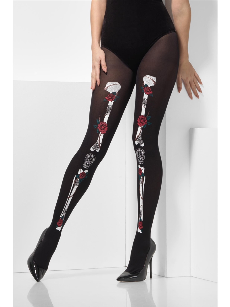 Day Of The Dead Tights, Adult/Product Detail/Costumes