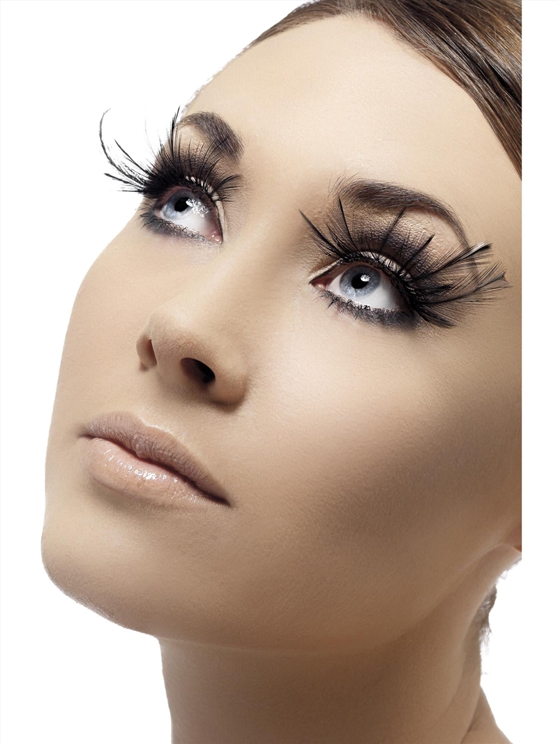Eyelashes With Feather Plumes, Adult/Product Detail/Costumes