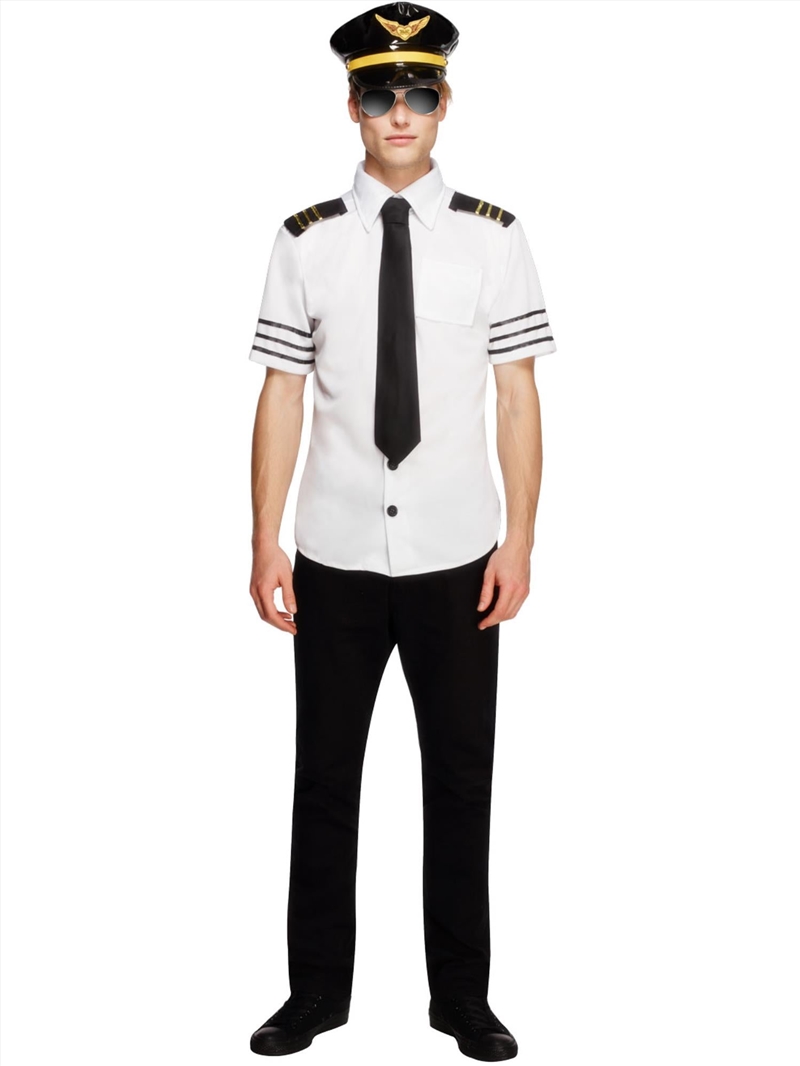 Fever Mile High Pilot Costume - Size M/Product Detail/Costumes
