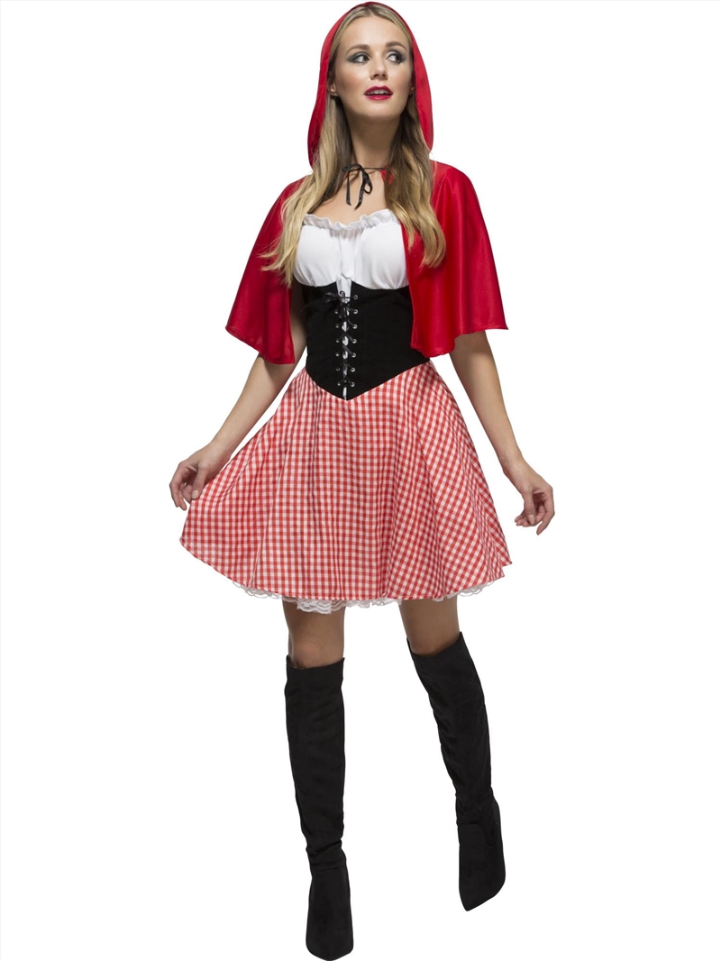 Fever Red Riding Hood Costume With Corset - Size L/Product Detail/Costumes