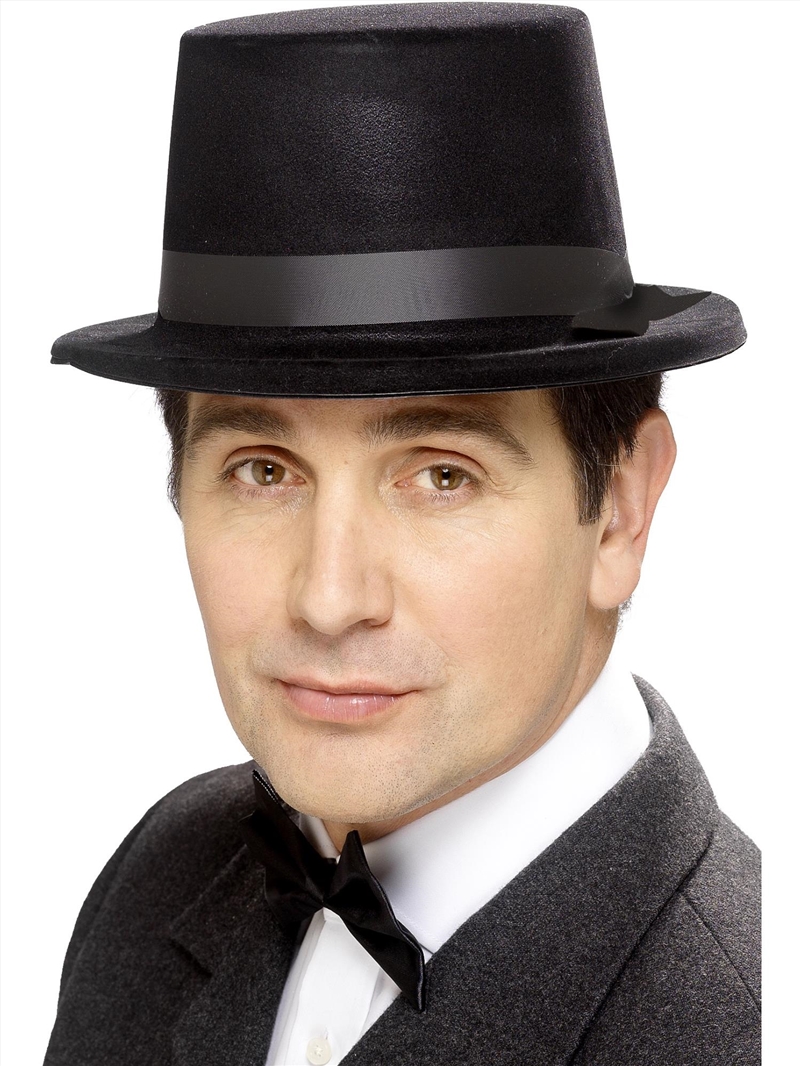 Flocked Topper Hat, Adult/Product Detail/Costumes