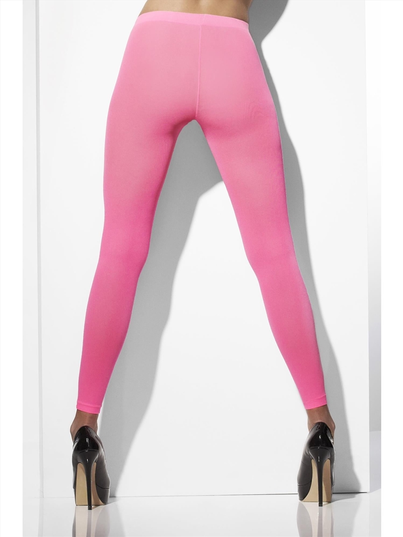 Footless Tights - Neon Pink, Adult/Product Detail/Costumes