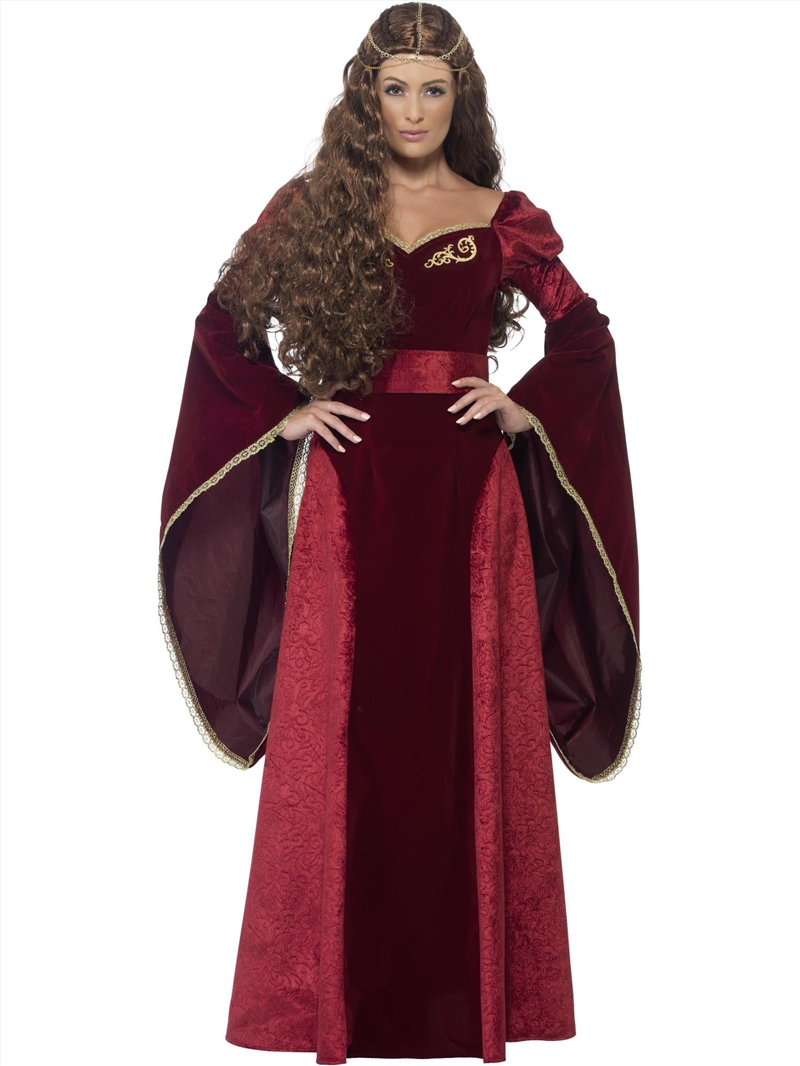 Medieval Queen Deluxe Costume - Size L/Product Detail/Costumes