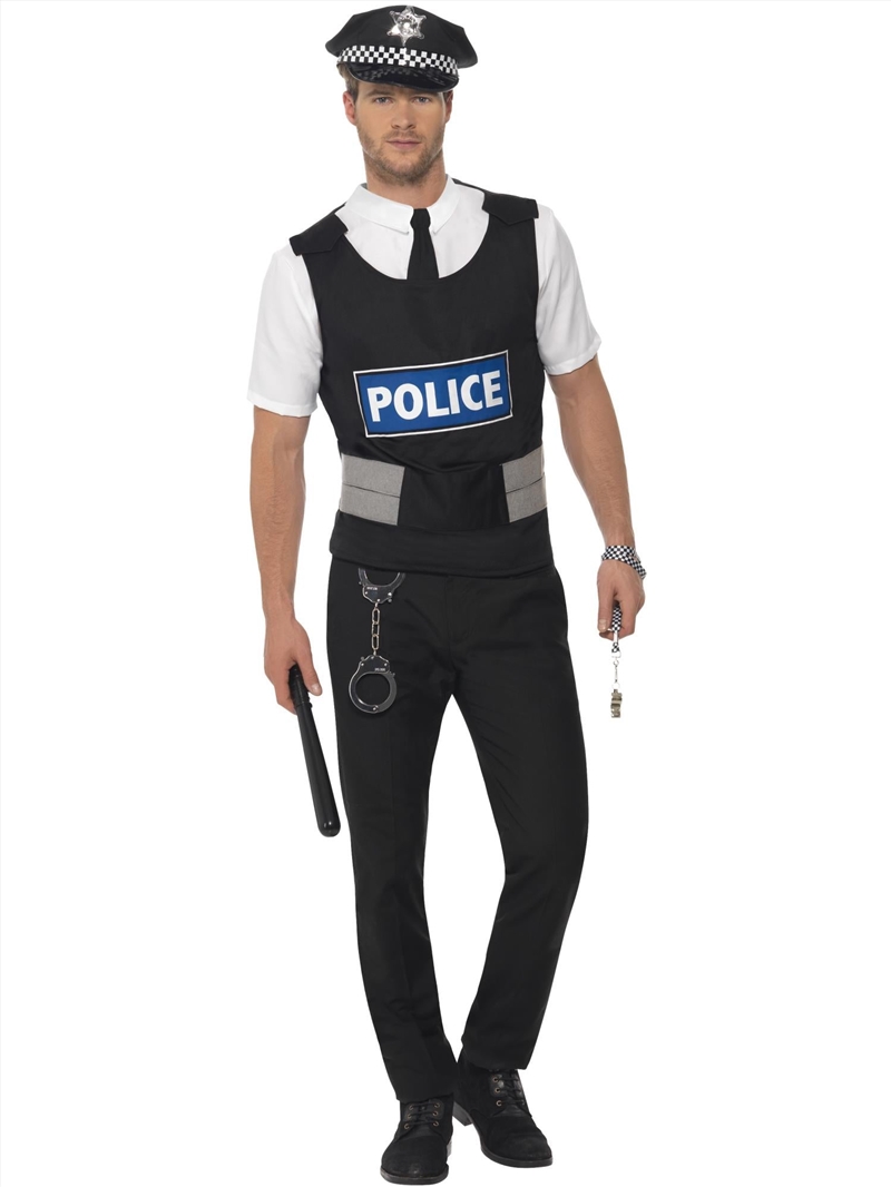 Policeman Accessory Kit, Adult - Size L/Product Detail/Costumes