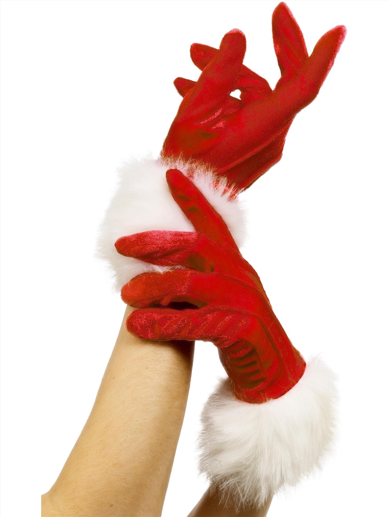 Santa Gloves, Adult/Product Detail/Costumes