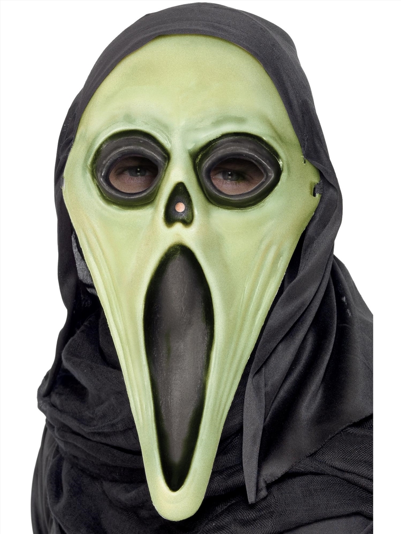 Screamer Glow In The Dark Mask, Adult/Product Detail/Costumes