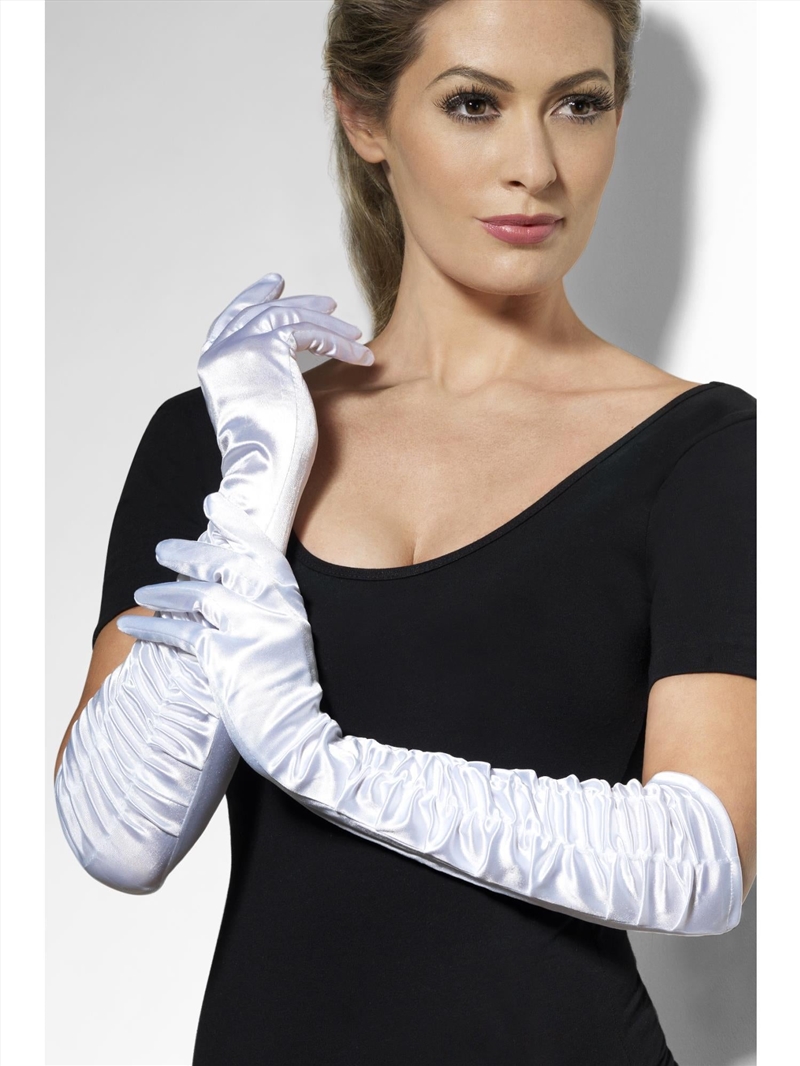 Temptress Gloves, White - Adult/Product Detail/Costumes