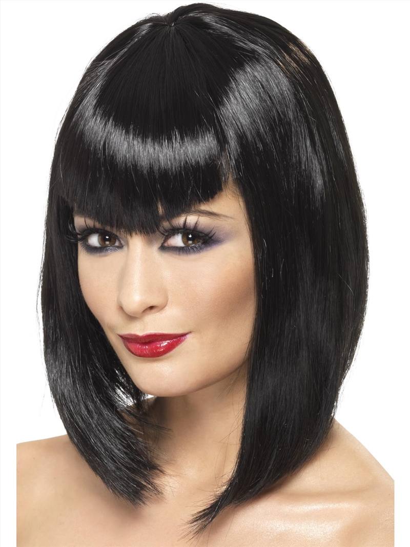 Vamp Wig, Black - Adult/Product Detail/Costumes