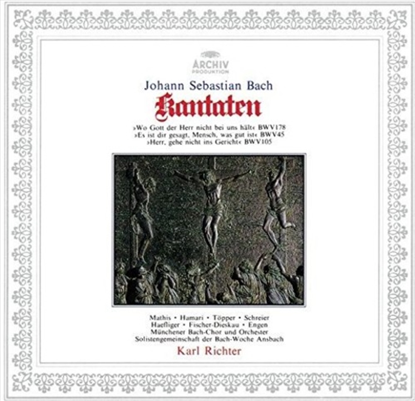 Bach: Kantate Bwv 178 / 45 / 105: Limited/Product Detail/Classical
