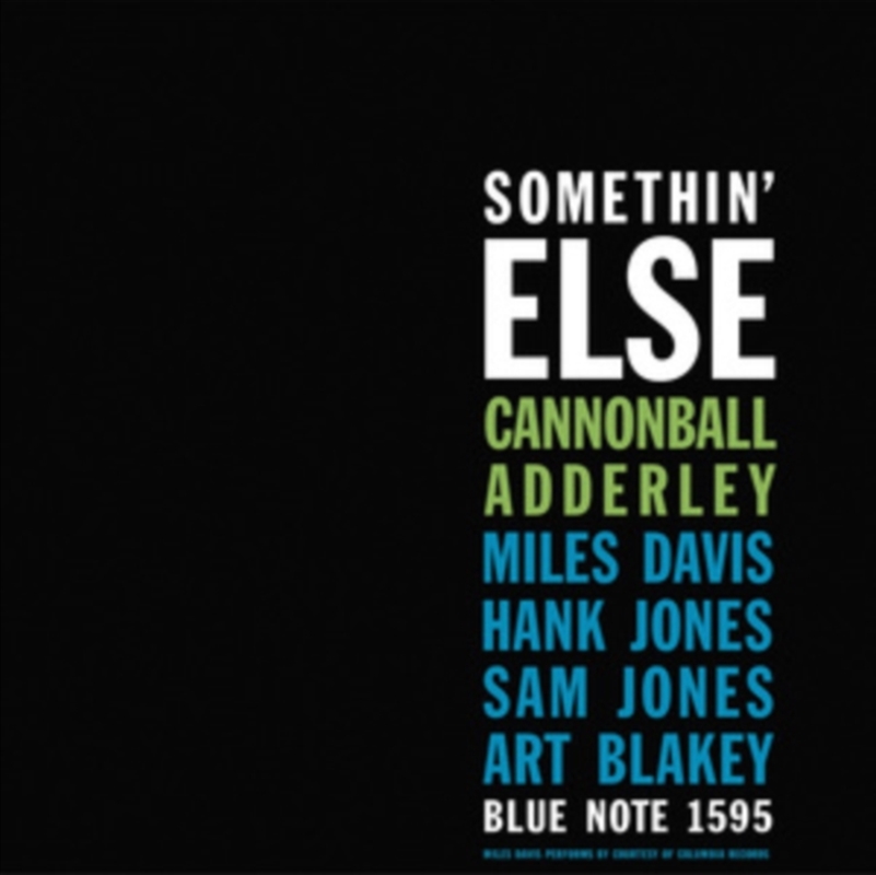 Something Else/Product Detail/Jazz
