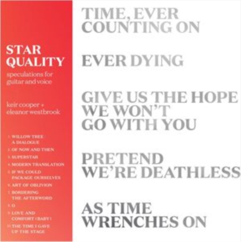 Star Quality: Speculations For Guitar & Voice/Product Detail/Dance
