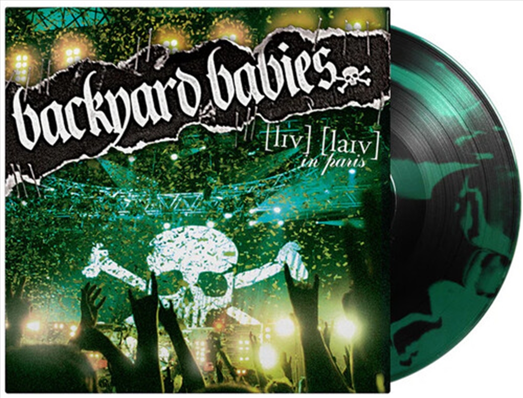 Live Live In Paris - Black/Green Inkspot Vinyl/Product Detail/Punk