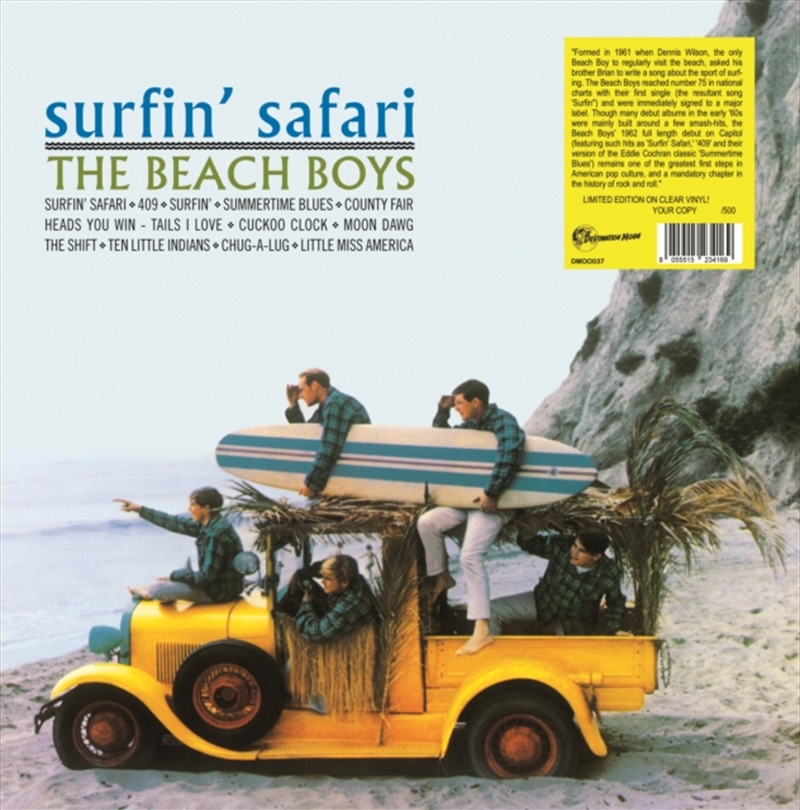 Surfin Safari - Clear Vinyl/Product Detail/Rock/Pop