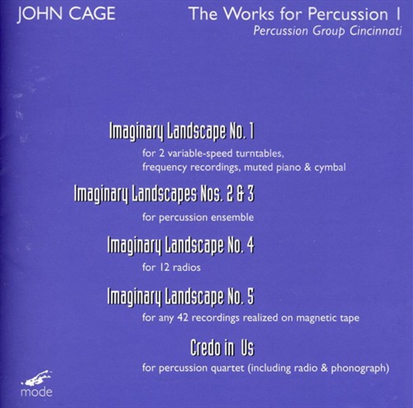 Works For Percussion 1/Product Detail/Classical