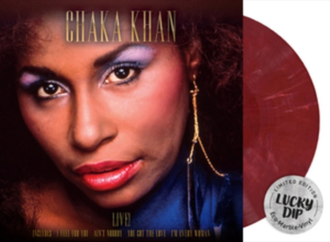 Chaka Khan Live - Lucky Dip Marble Vinyl/Product Detail/Rock/Pop