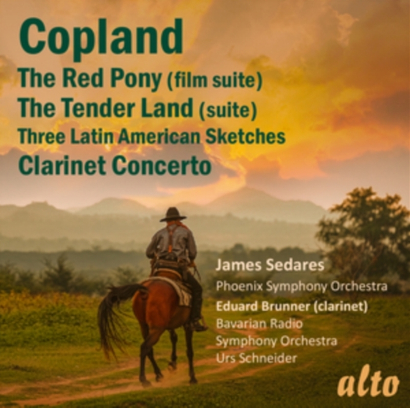 Copland The Red Pony Clarinet Concerto/Product Detail/Classical