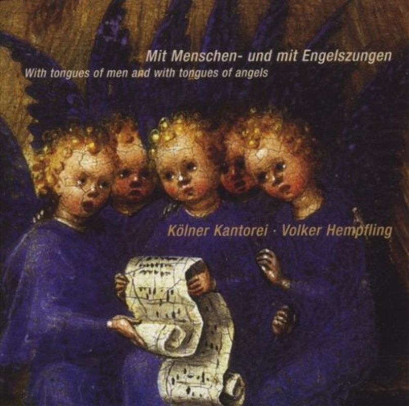 With Human Tongues With Tongues Of Angels/Product Detail/Classical