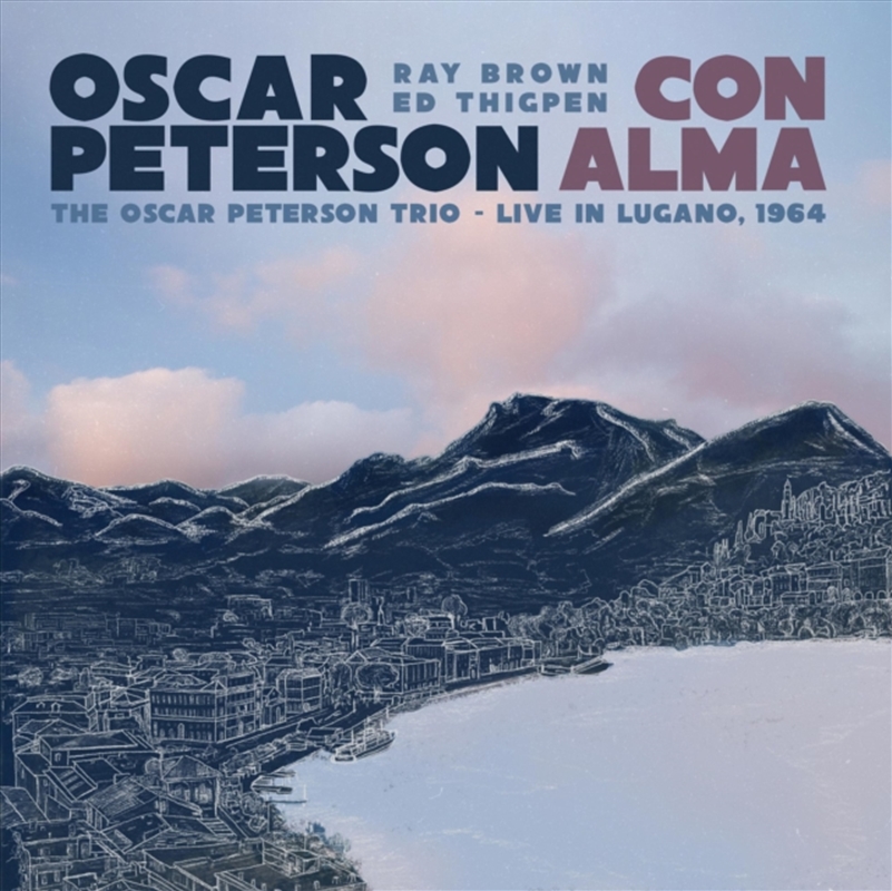 Con Alma: The Oscar Peterson Trio - Live In Lugano. 1964 - Translucent Light Blue Vinyl/Product Detail/Jazz