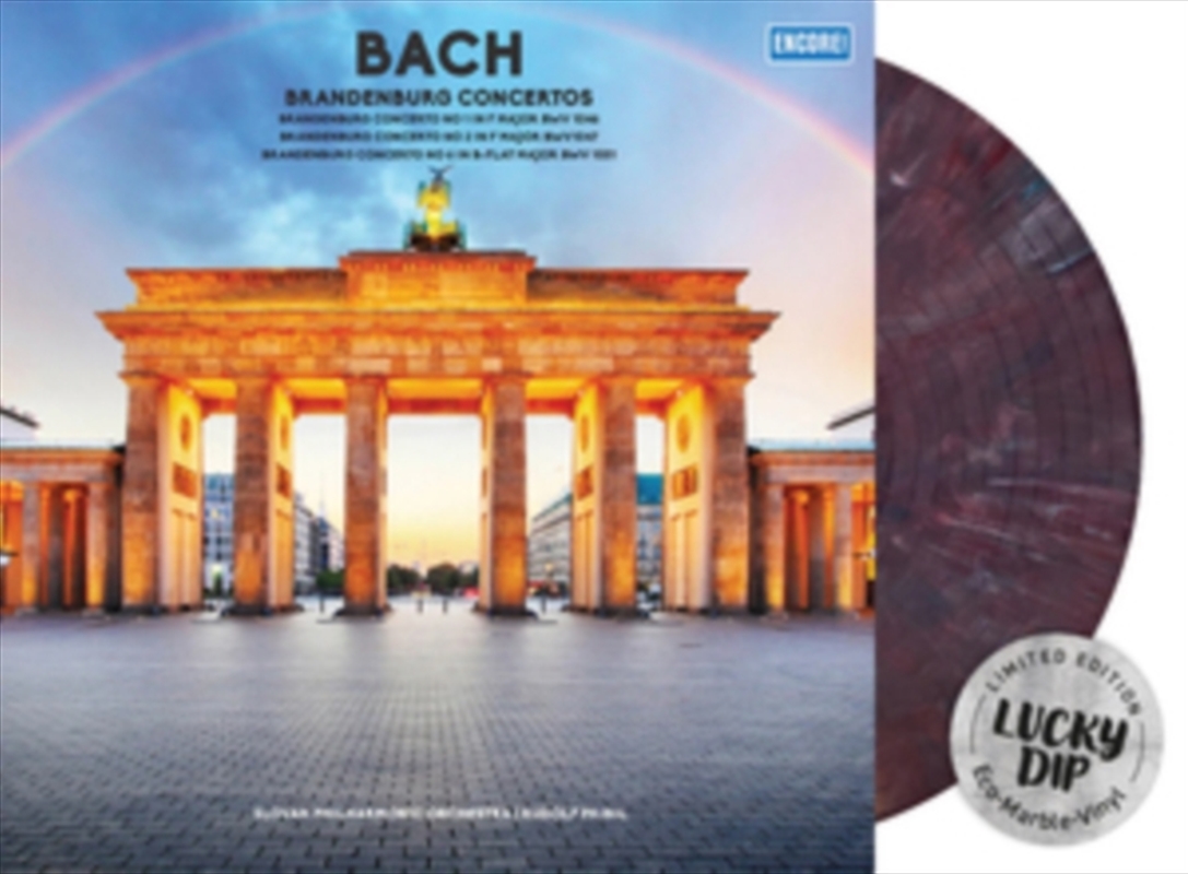 Bach - Brandenburg Concertos - Lucky Dip Marble Vinyl/Product Detail/Classical