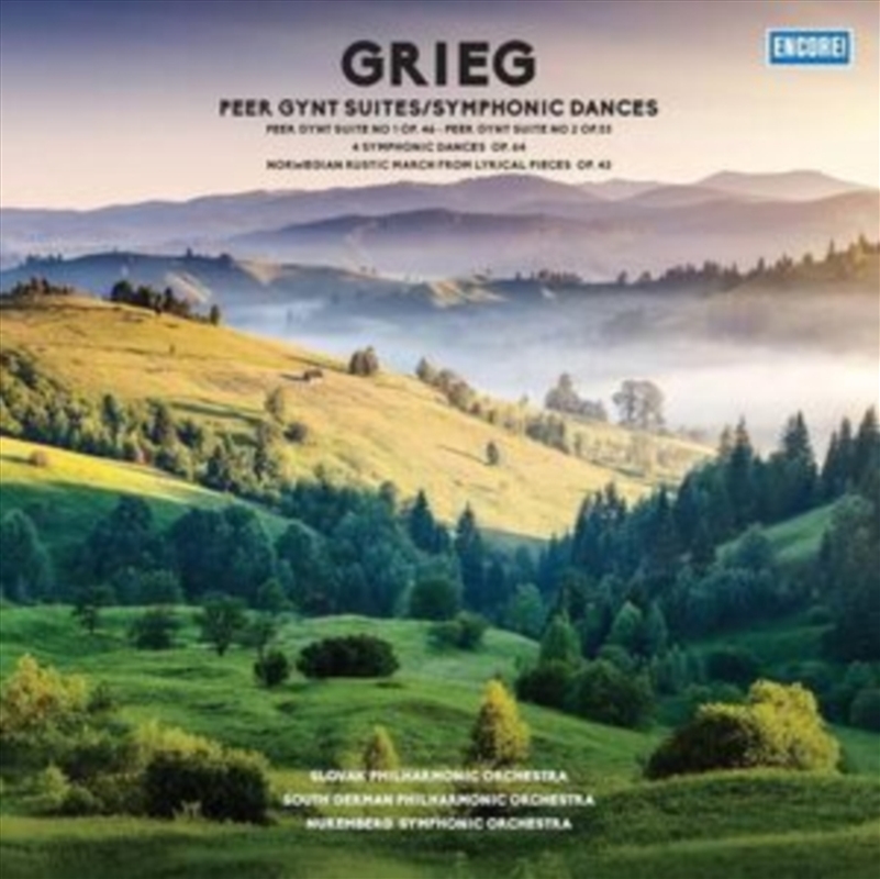Grieg - Peer Gynt Suites. Symphonic Dances - Lucky Dip Marble Vinyl/Product Detail/Classical