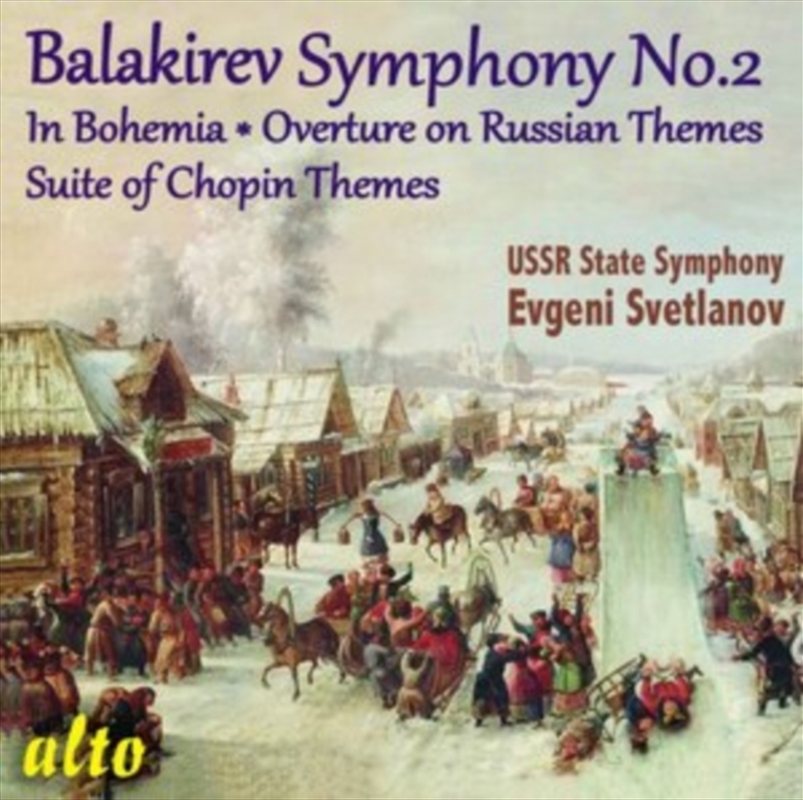 Balakirev Symphony No.2 / Ovt Russian Themes / Bohemia / Chopin Suite/Product Detail/Classical