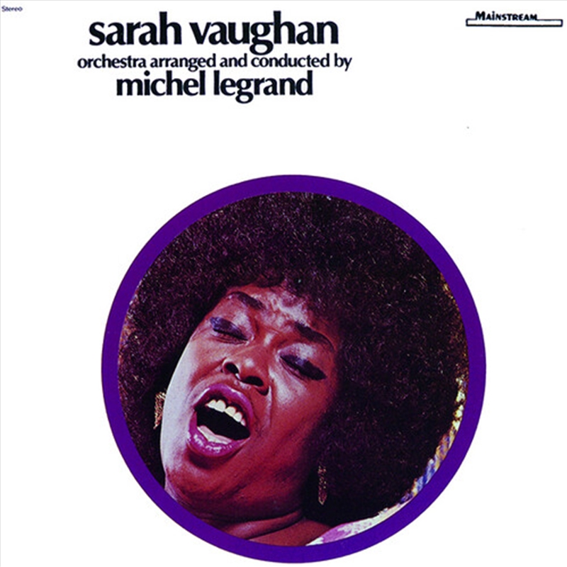 Sarah Vaughan With Michel Legrand/Product Detail/Jazz