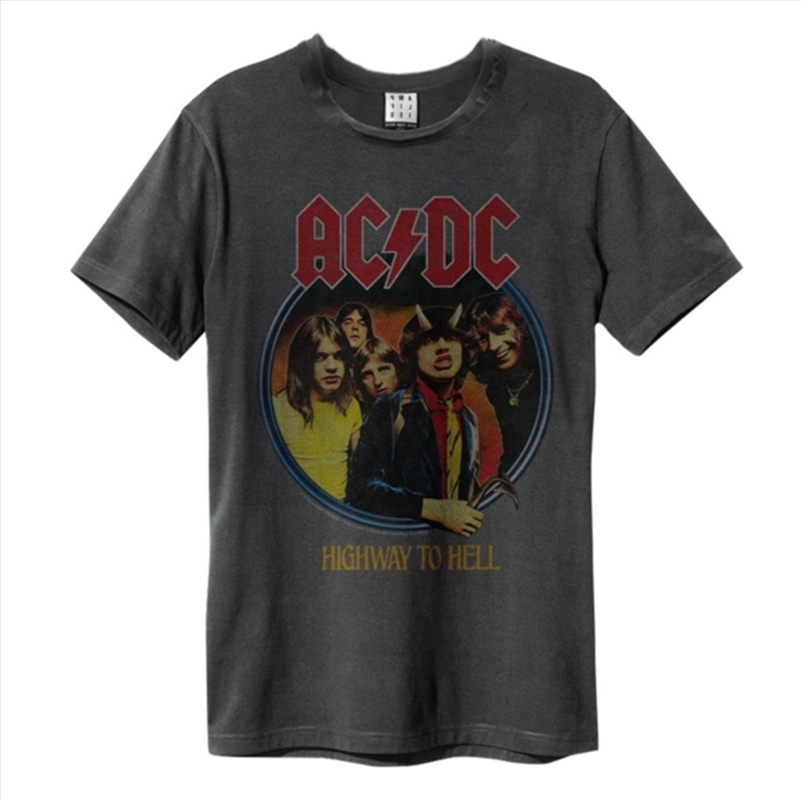 AC/DC Highway To Hell Amplified Vintage Charcoal Xx Large T Shirt/Product Detail/Shirts