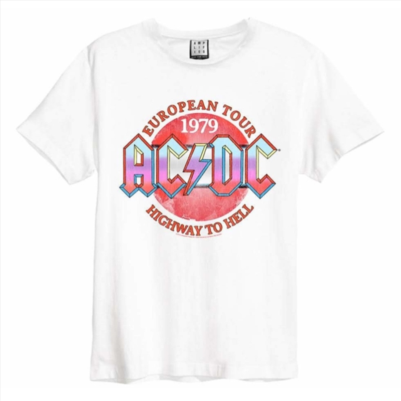 Ac/Dc Vintage 79 Amplified Vintage White Large T Shirt/Product Detail/Shirts