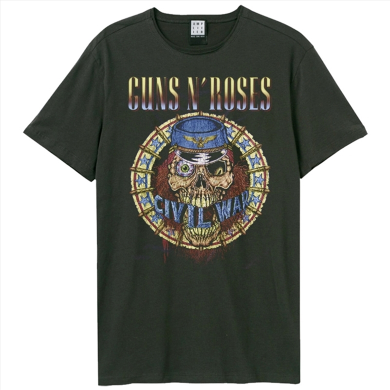 Guns N Roses Civil War Amplified X Large Vintage Charcoal T Shirt/Product Detail/Shirts