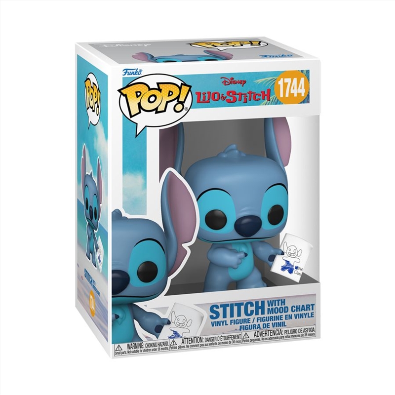 Lilo & Stitch - Stitch with Mood Chart Pop! Vinyl/Product Detail/Standard Pop Vinyl