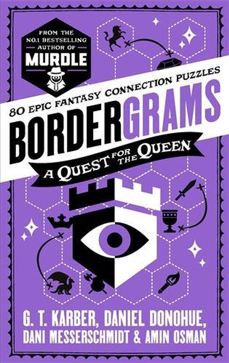 Bordergrams: A Quest for the Queen/Product Detail/Adults Activity Books