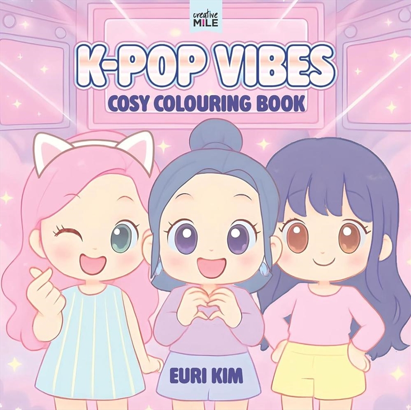 K Pop Cosy Vibes Colouring Book/Product Detail/Kids Colouring
