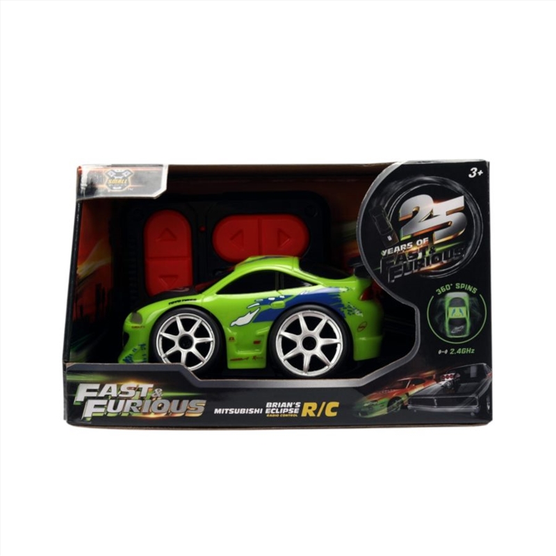 Fast & Furious - 1995 Mitsubishi Eclipse Small Blocks 1:28 Scale Remote Control Car/Product Detail/Toys